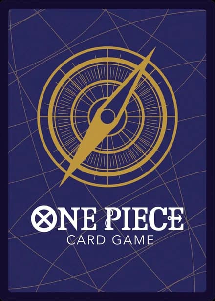 Dorso de una carta de One Piece